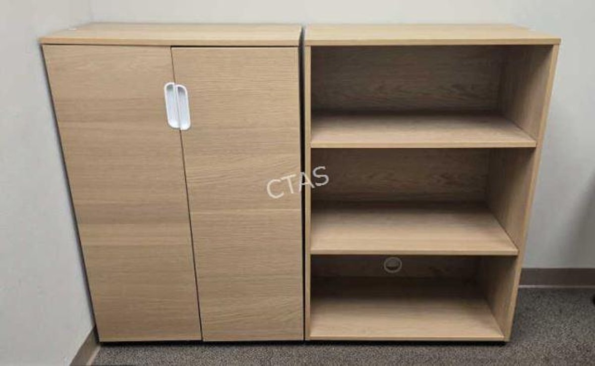 IKEA Galant Storage Combination in White Stained