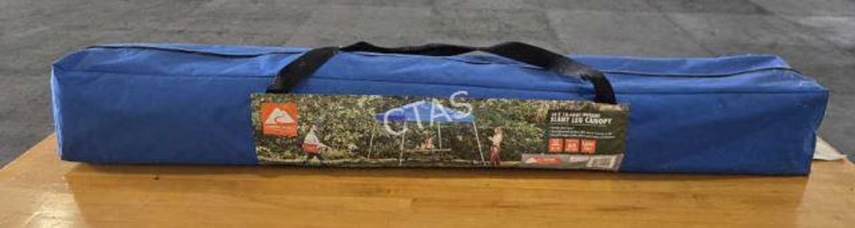 Ozart Trail 10 x 10 Slant Leg Pop Up Canopy in Bag