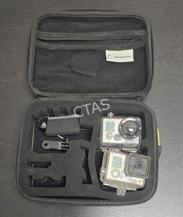 Go Pro Hero 2 & Hero 3+ in Clear Cases
