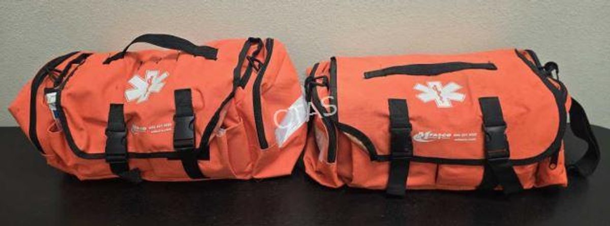 (2) Mfasco Health Safety Bags w/ Supplies