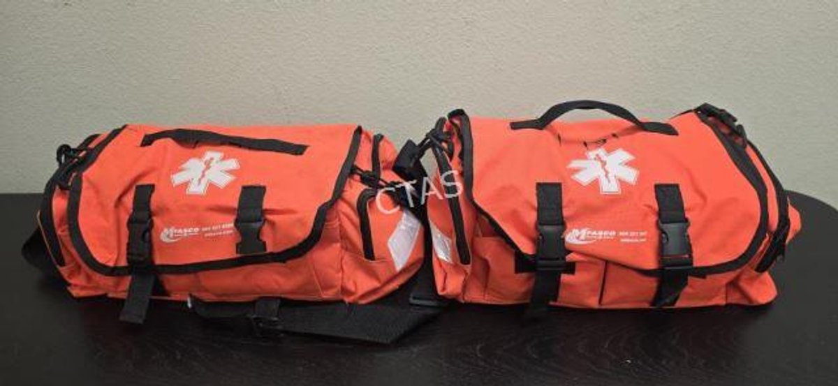 (2) Mfasco Health Safety Bags w/ Supplies
