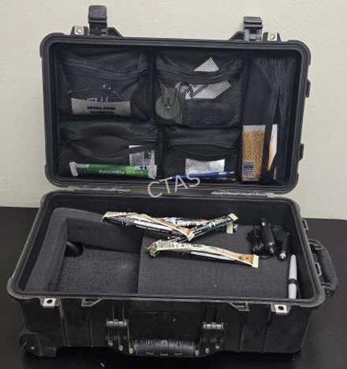 Pelican 1510 Hardside Case w/ Some Field Supplies