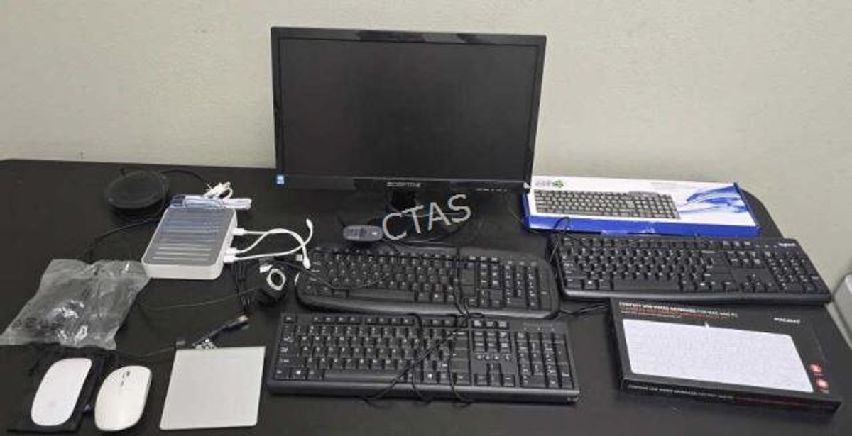 Sceptre Monitor, Key Boards, Mice, Cameras, Etc.