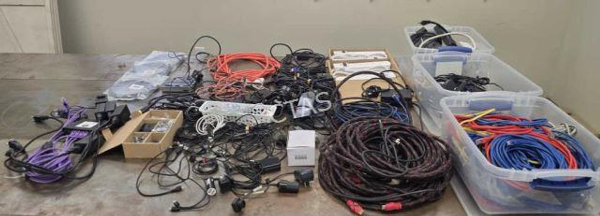 Electric Cables, Cords, Chargers, CAT5, HDMI, Etc.