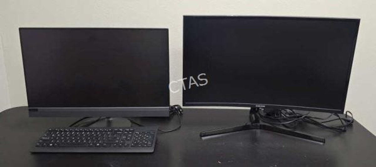 Lenovo Workstation & Samsung Monitor