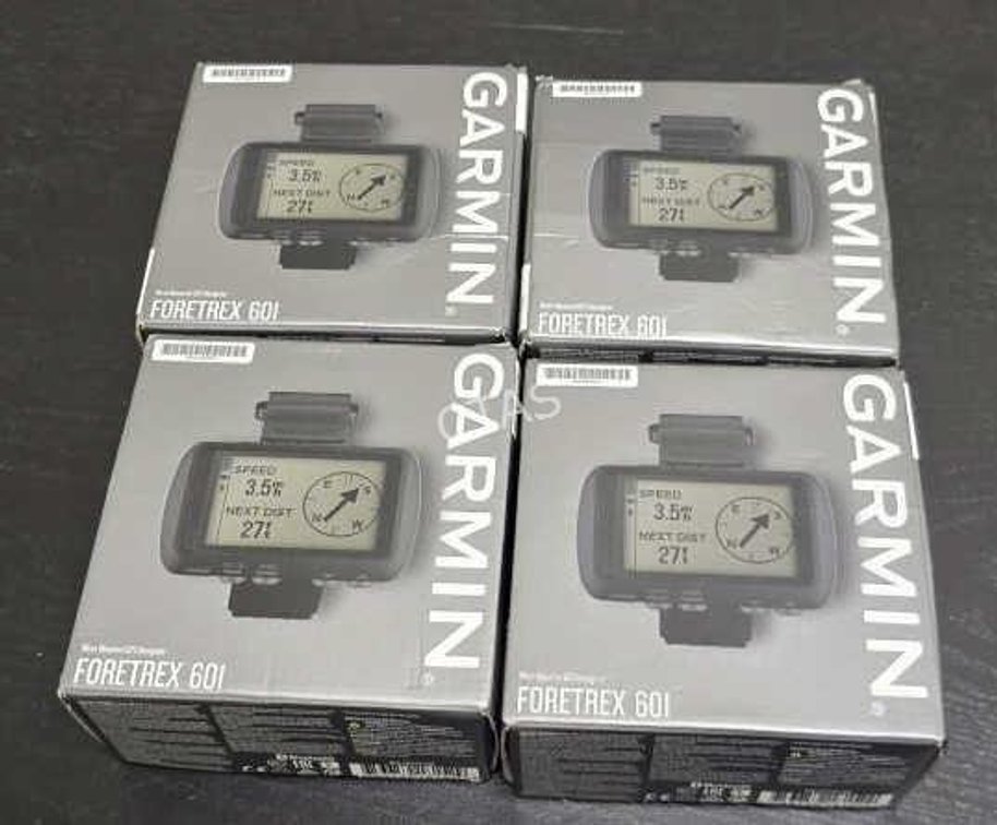 (4) Garmin Foretrex 601 Wrist GPS Navigators