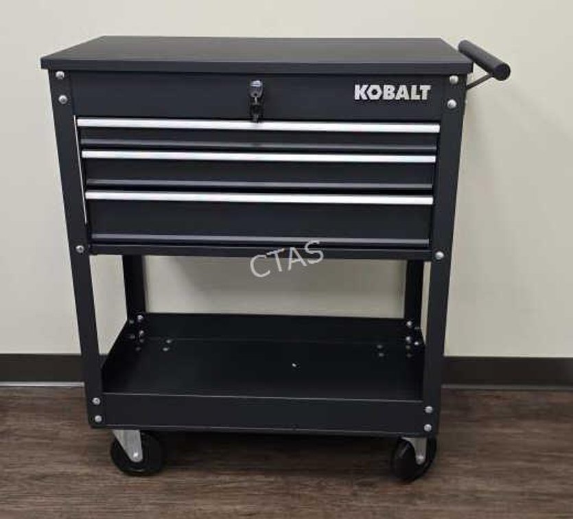Kobalt Tool Cart w/ 3-Drawers