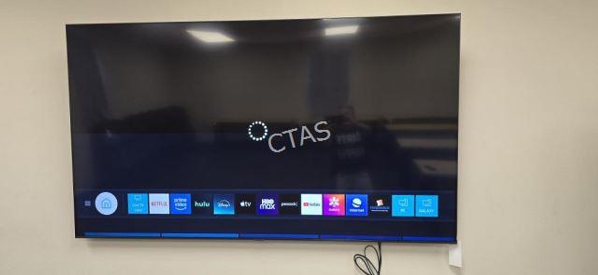 Samsung 82" Flat Screen Television w/ Wall Mount