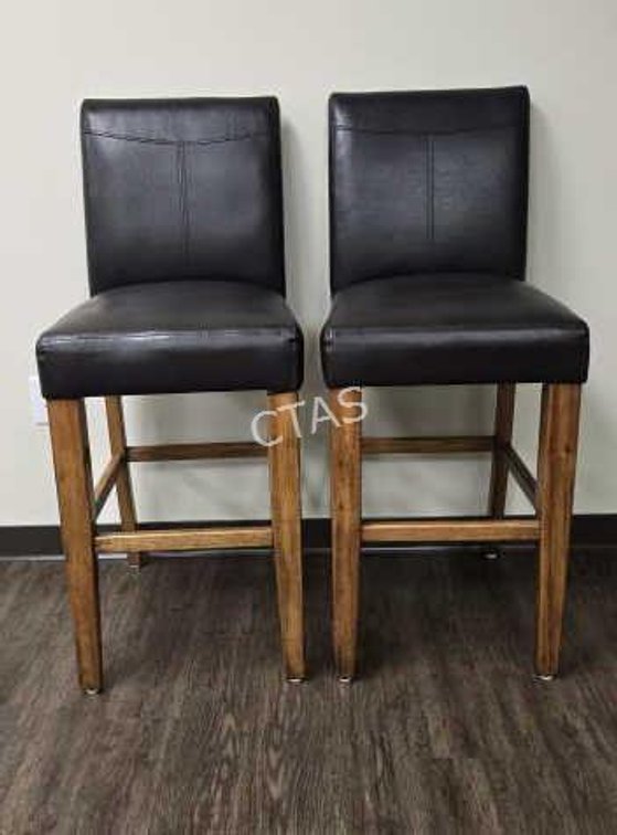 (2) Ashley Furniture 30" Bar Stools