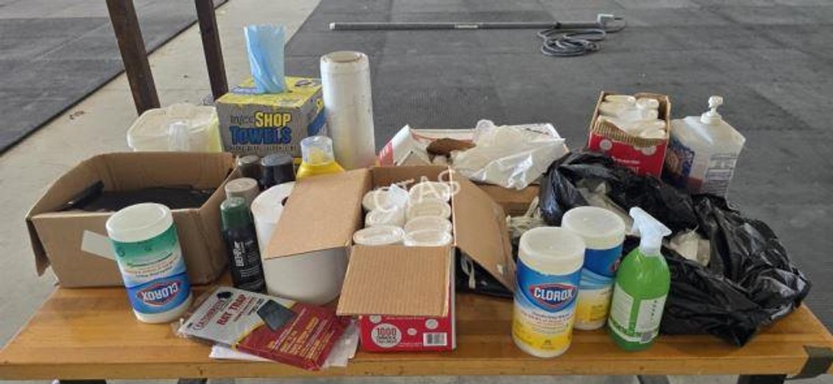 Cleaning Supplies Assortment
