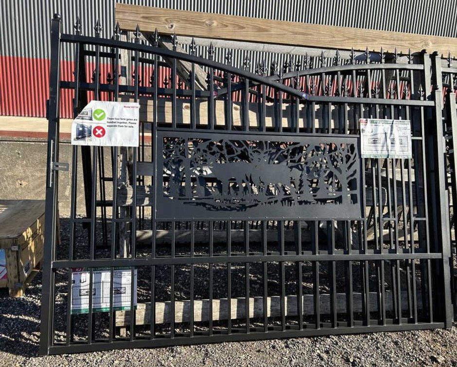 Heavy Duty Bi-Parting Driveway Gate