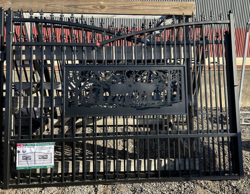 Heavy Duty Bi-Parting Driveway Gate