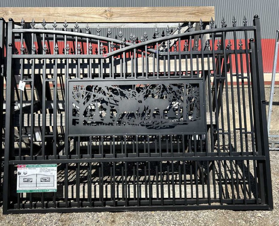 Heavy Duty Bi-Parting Driveway Gate