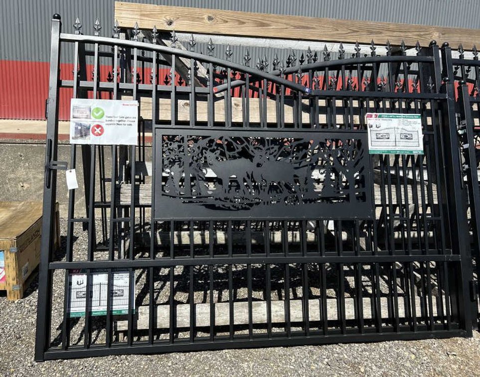 Heavy Duty Bi-Parting Driveway Gate