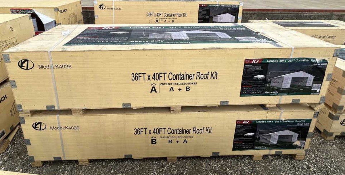 Container Roof Kit 40ft x 36ft - K4036