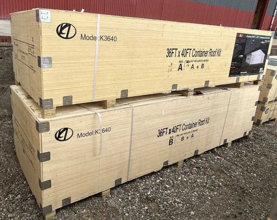 Container Roof Kit 40ft x 36ft - K4036