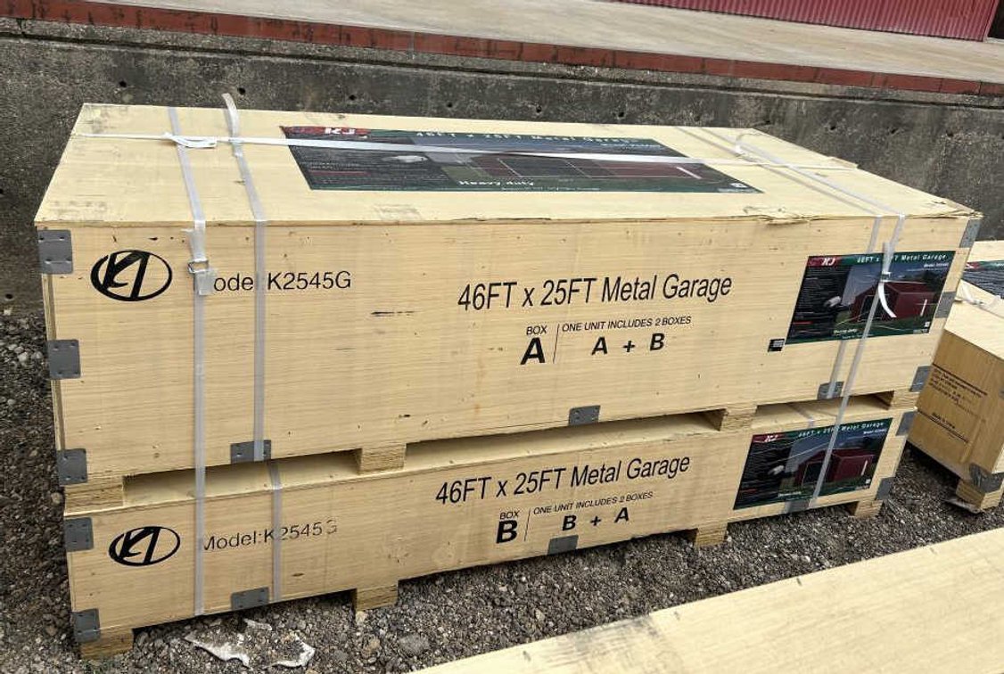 Metal Garage 46' x 25' - K2545G