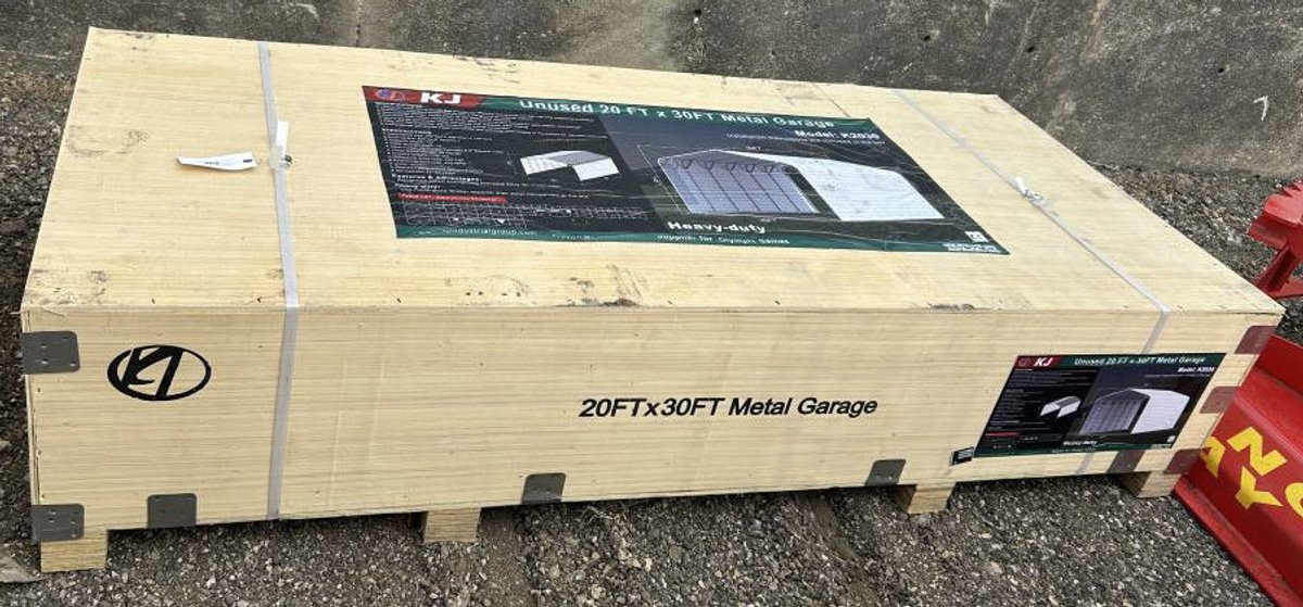 Metal Garage w/ Side Walls 20' x 30' - K2030