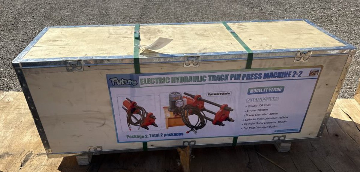 Electric Hydraulic Track Pin Press Machine