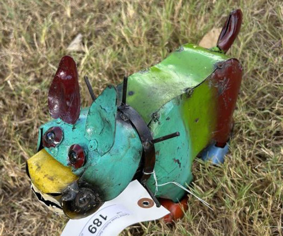 Metal Art - Small Dog