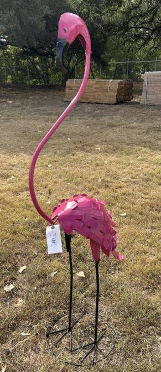 Metal Art - Large Flamingo