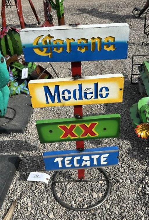 Metal Art - Corona, Modelo, XX & Tecate Sign