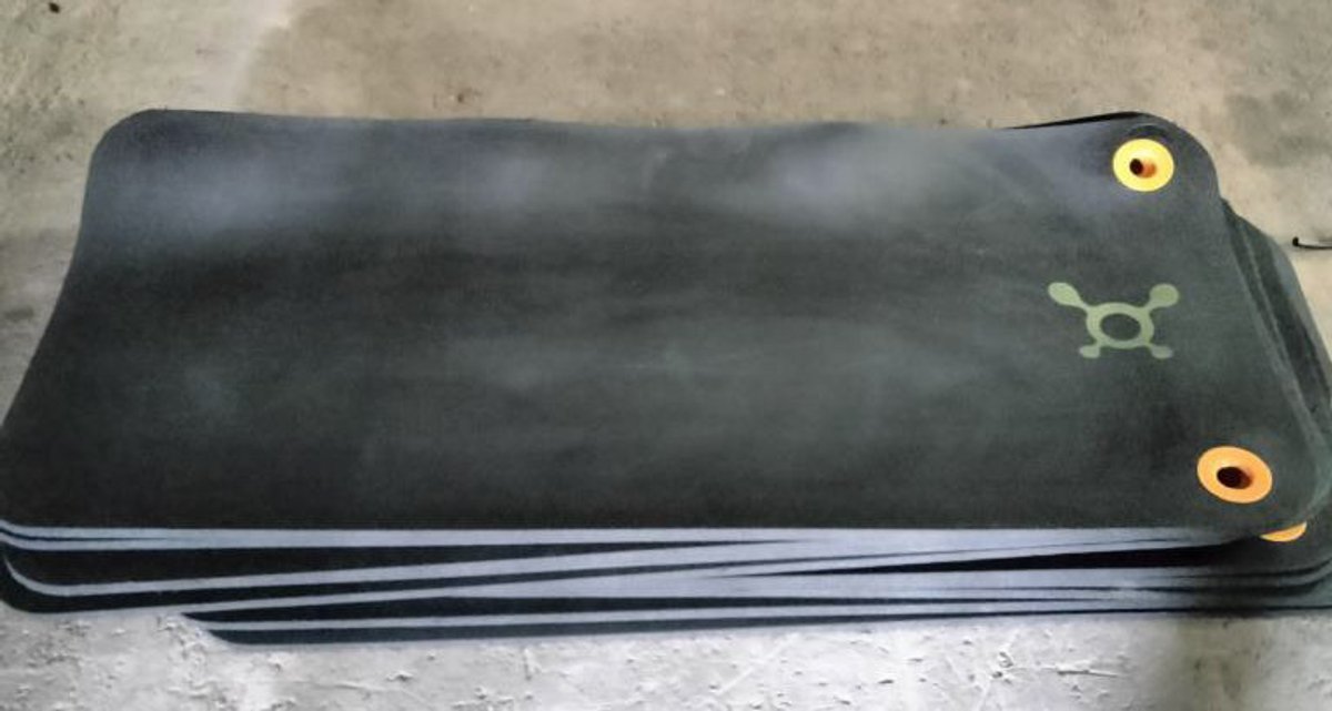 (14) Hanging Exercise Mats w/Wall Mount