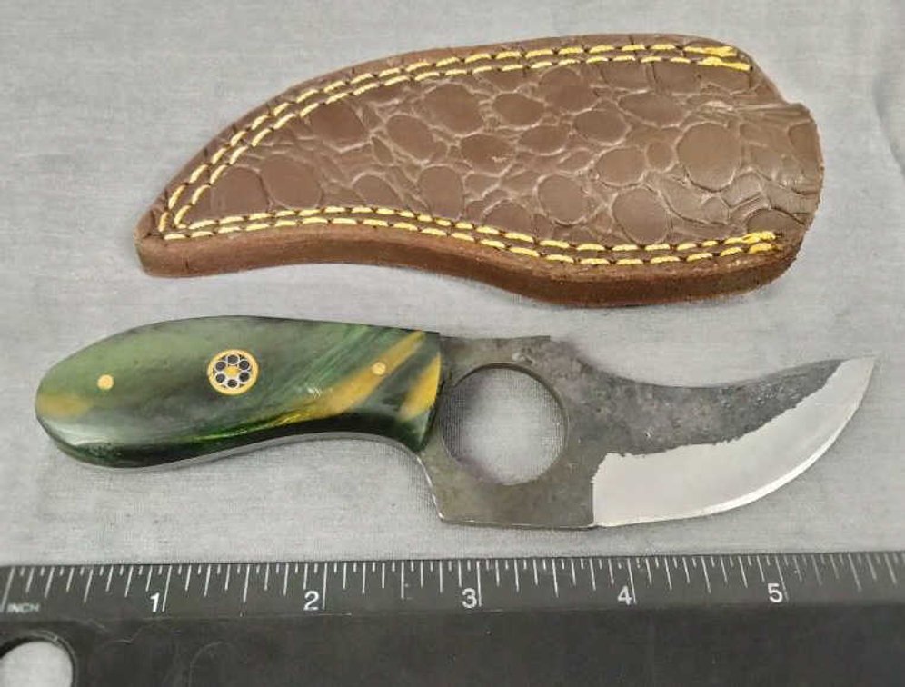 Skinner Knife 6" w/Sheath