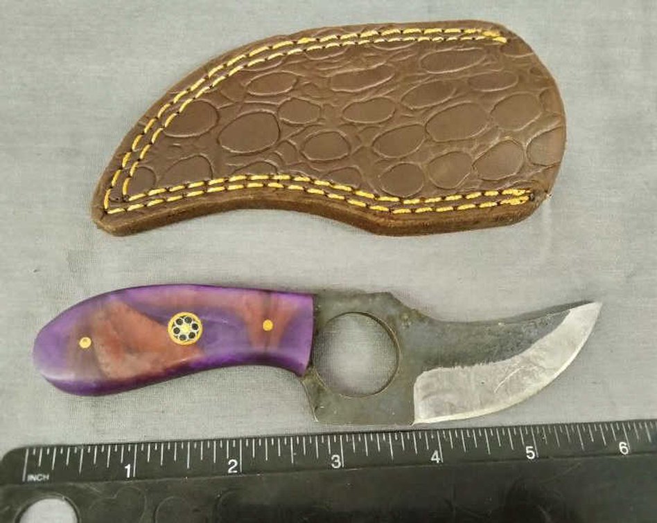 Skinner Knife 6" w/Sheath