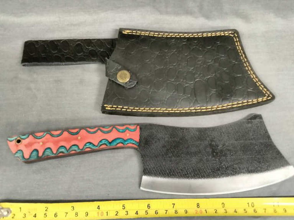 Cleaver 12" w/Sheath