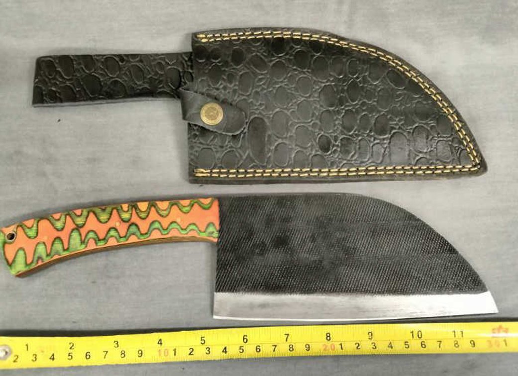 Cleaver 12" w/Sheath
