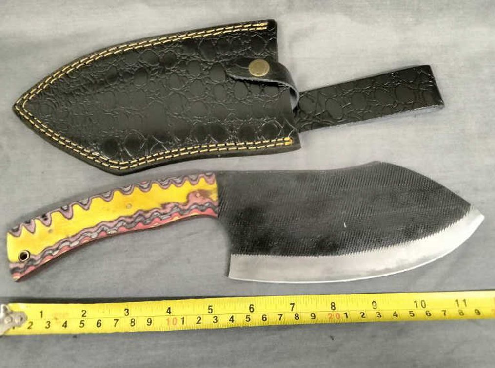 Cleaver 12" w/Sheath