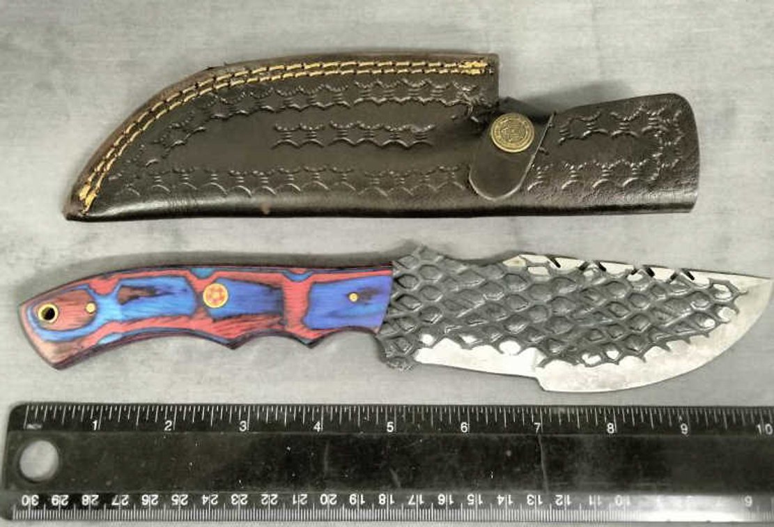 Tracker Hunting Knife 10.5" w/Sheath