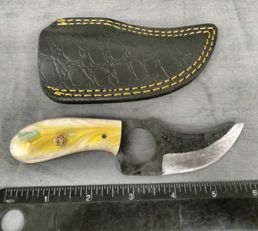 Skinner Knife 6" w/Sheath