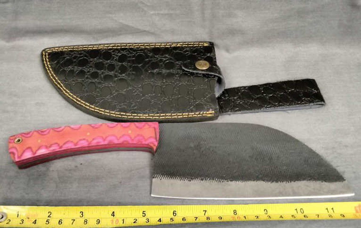 Cleaver 12" w/Sheath