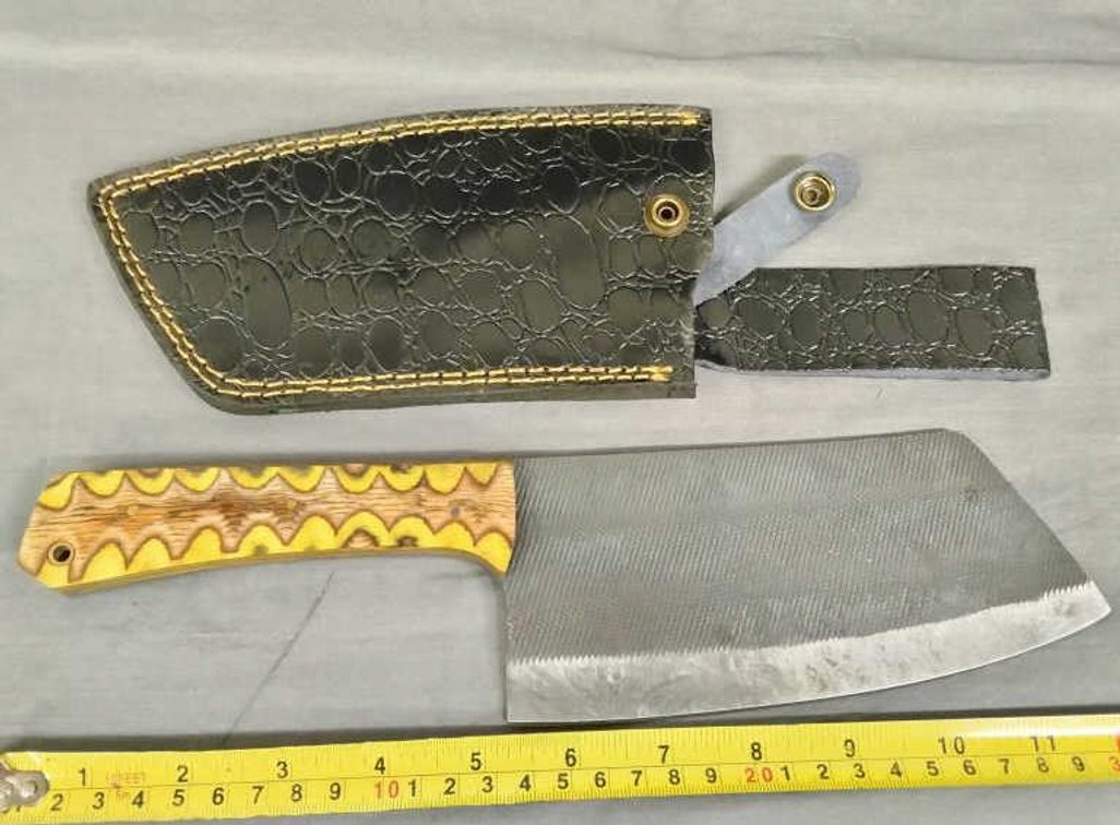 Cleaver 12" w/Sheath