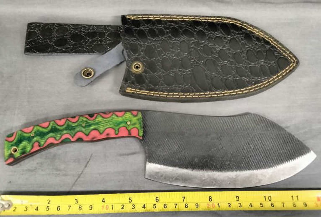 Cleaver 12" w/Sheath