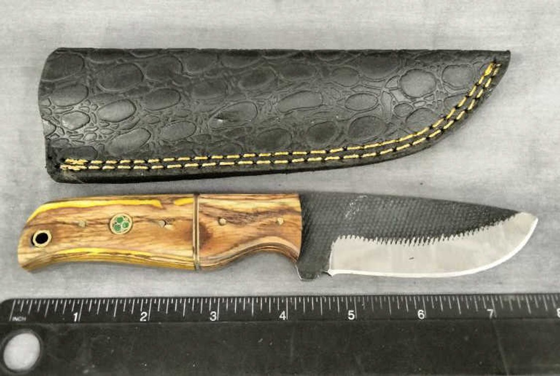 Hunting Knife 7.75" w/Sheath