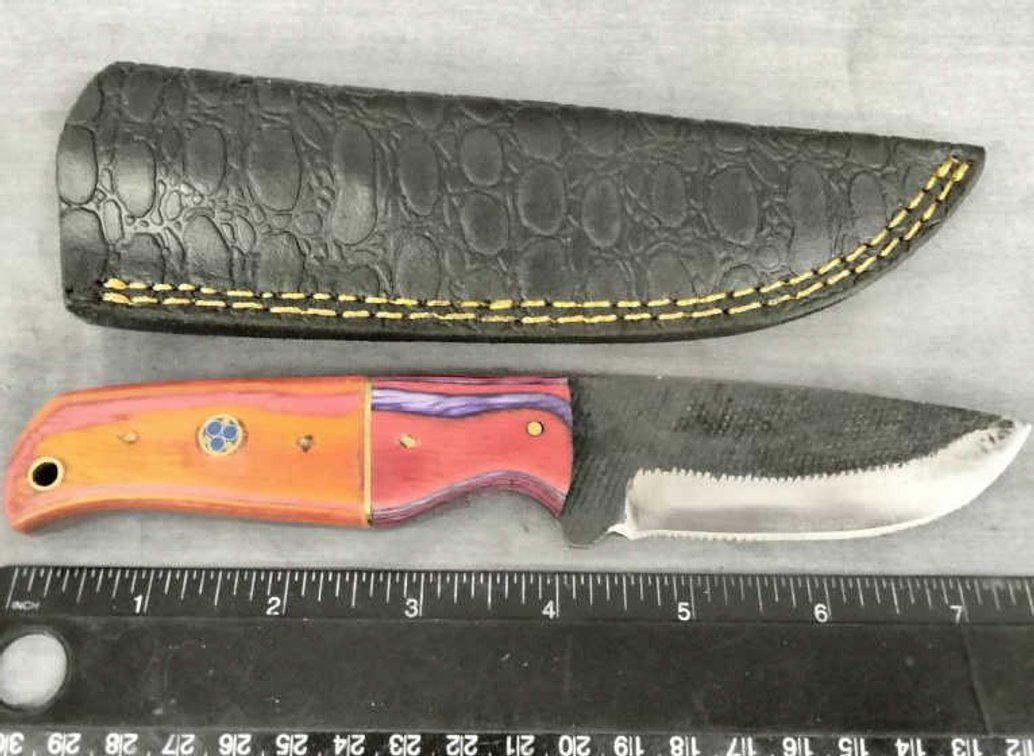 Hunting Knife 7.75" w/Sheath