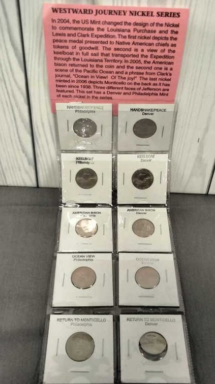 Westward Journey Nickel Series - 10 Coins