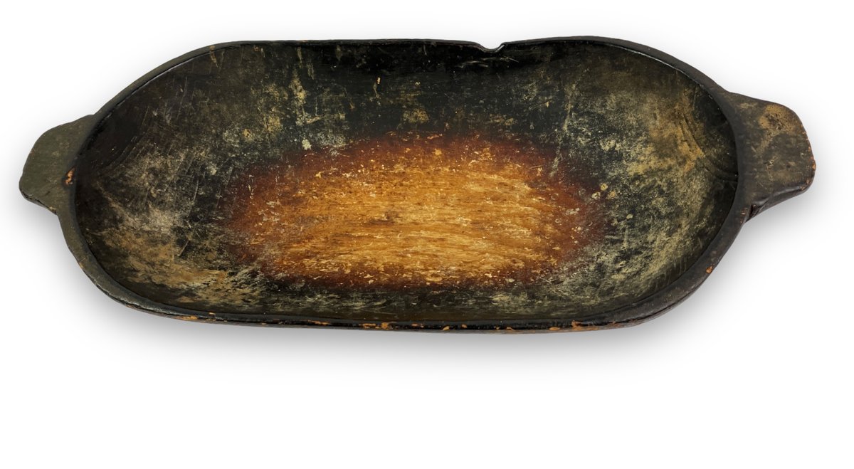 Primitive Wood Dough Bowl