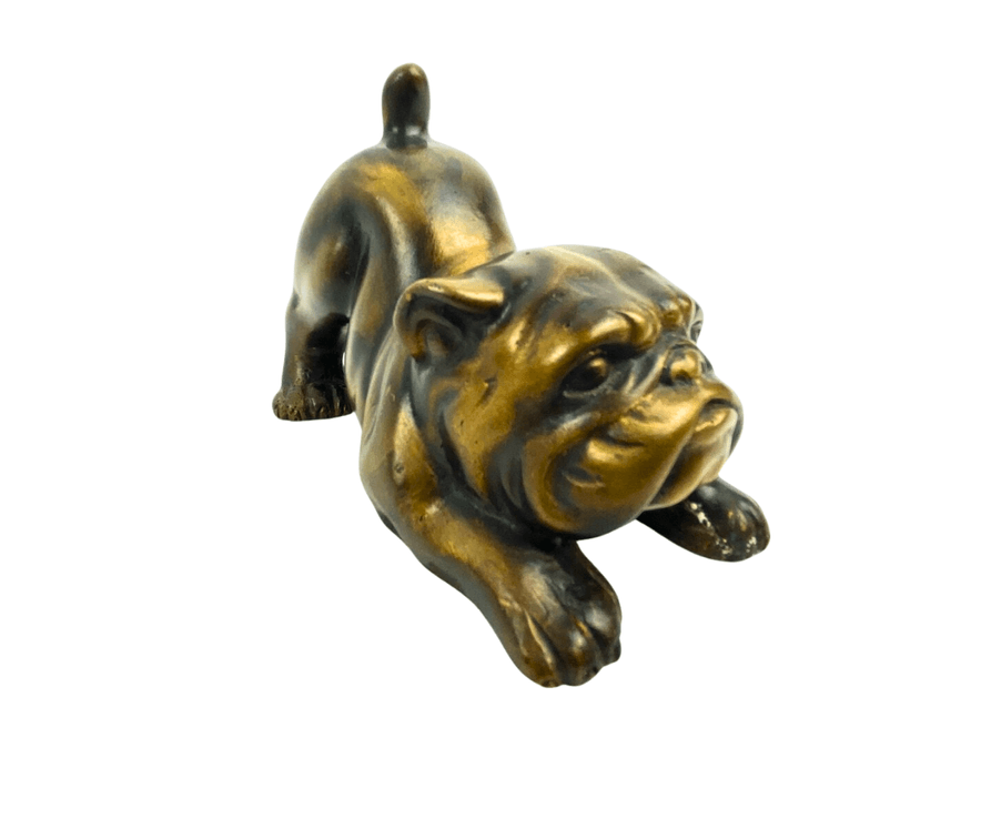Vintage Brass Bulldog 