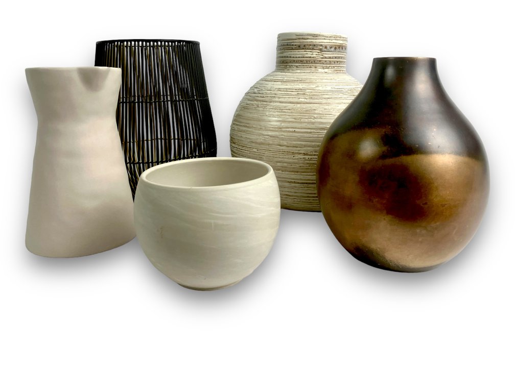 5 Home Decor Vessels/Planters