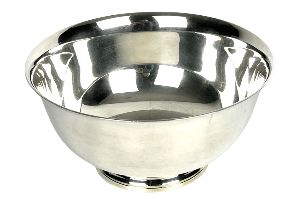 S. Kirk & Son Sterling Silver Paul Revere Reproduction Footed Bowl - 9" Diameter - 220