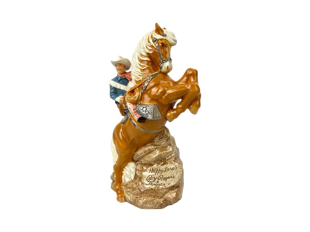 1995 Happy Trails Roy Rogers & Trigger Horse Ceramic Cookie Jar - Limited Edition # 268