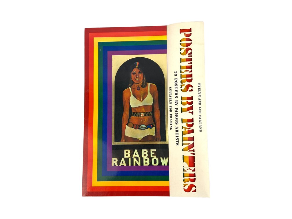 1970's Babe Rainbow Evelyn and Leo Farland Book of Posters 