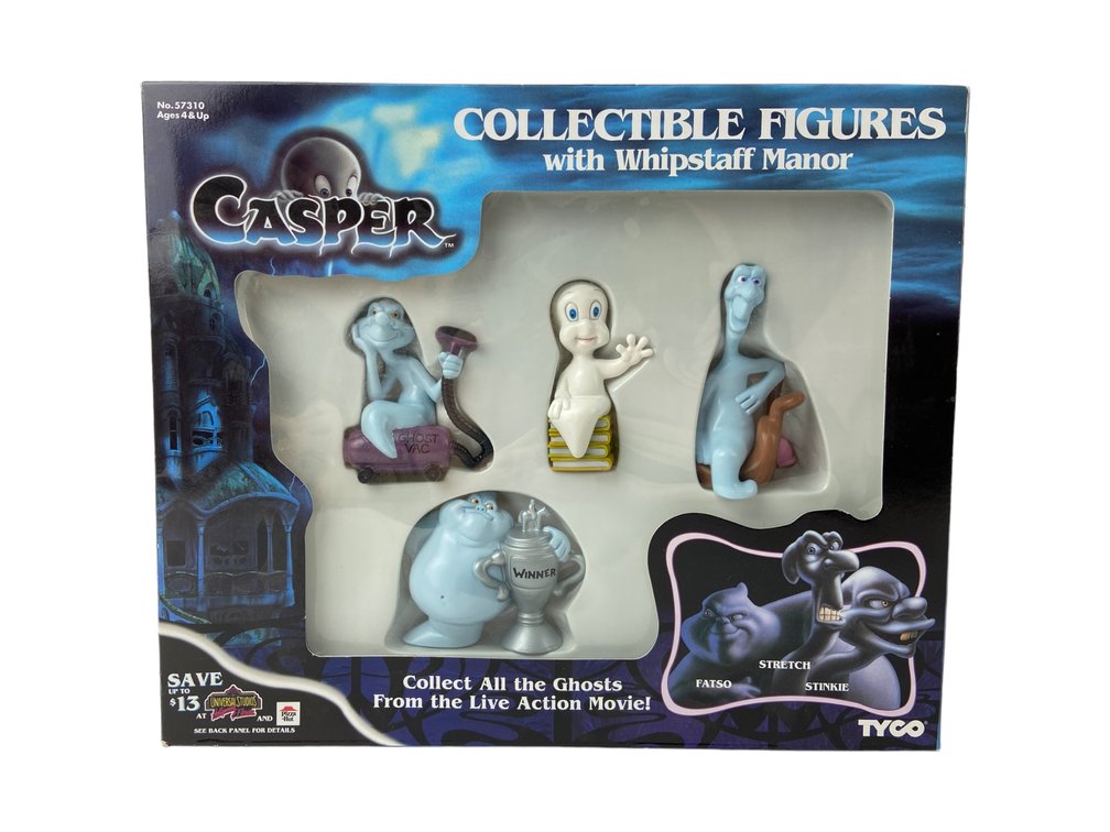 Tyco Casper Collectible Ghost Figures and Whipstaff Manor