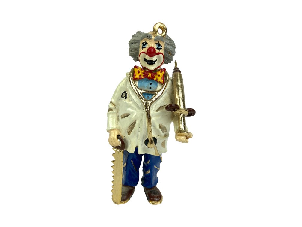 1980's Ronald A. Lee Physician Clown Saw Bones