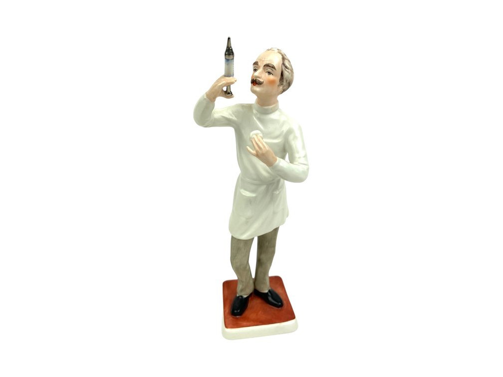 1971 Goebel Doctor with Hypodermic Needle Figurine - W. Germany