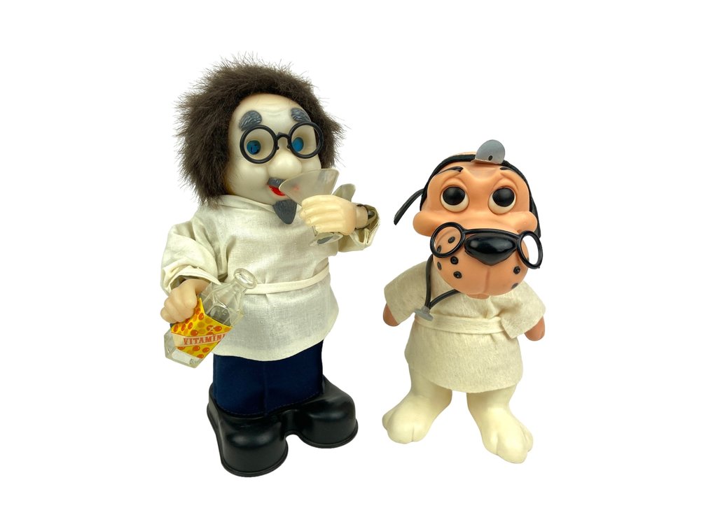 Vintage Straume & Topo Gigio Doctor Toys